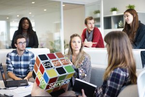 Images of a Rubiks cube depicitng PAAC IT's Managed IT Services