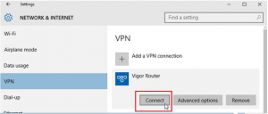 Image of VPN setup at paac-it.com