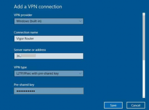 Image of VPN setup at Paac-it.com